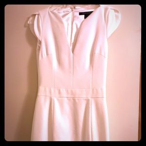 Midi cream ivory dress
